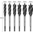 thumbnail image 2 of Broca escariadora de cuatro filos KAIYANG Juego de 6 brocas espirales de acero alto carbono, 2 of 5