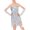 Silver, variant on ranrann Kids Girls Sequins Latin Salsa Tango Ballet Tassel Dress Themed Party Performance Competition Gold 10-12