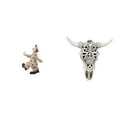 thumbnail image 1 of Figuras de payasos,Estatua de payaso,escultura,adorno de mesa,Escultura de pared de calavera,Estatua decorativa de pared con cabeza de vaca de resina,Adornos de pared con diseño de cabeza de, 1 of 8