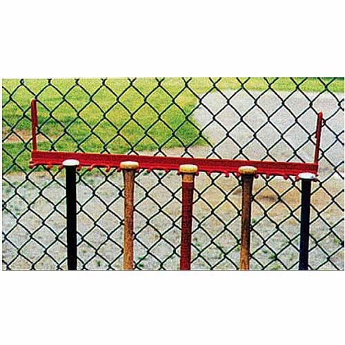 Collegiate Pacific 1159622 Steel Fence Bat Rack