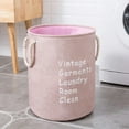 thumbnail image 2 of AAOMASSR Streamline Your Space: The Ultimate Cotton Linen Foldable Laundry Basket for Effortless Organization and Storage,Beige, 2 of 5