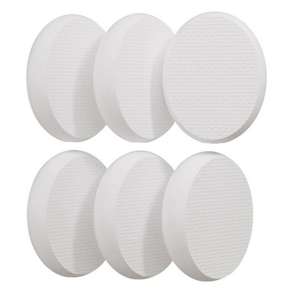 6 * Applicator Replacement Pads-White