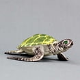thumbnail image 4 of GOOHOCHY High Simulation Sea Turtle Animal Model Marine Organism Decoration for Children Playing (Green), 4 of 8