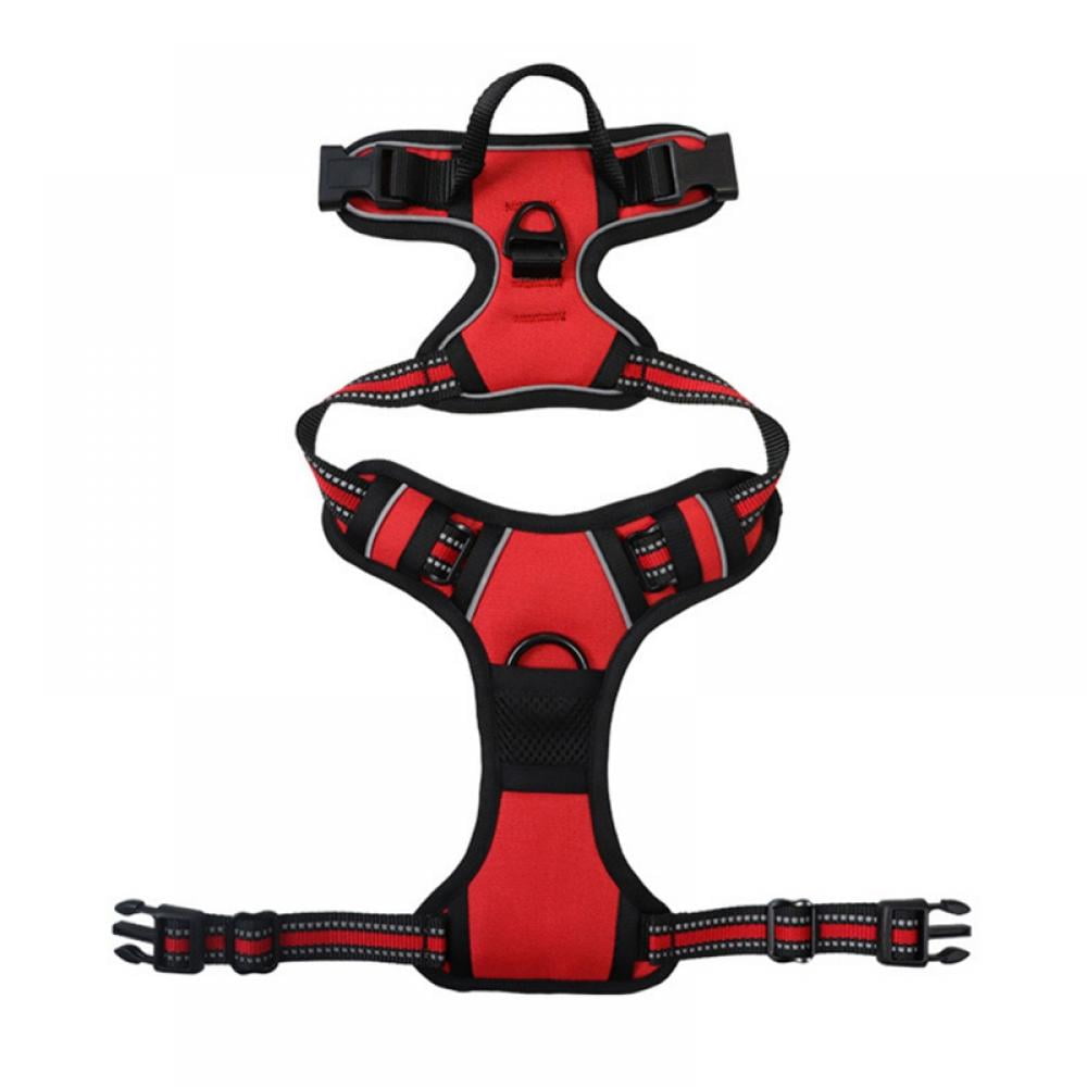 No Pull Dog Harness Front Clip Heavy Duty Reflective Easy Control