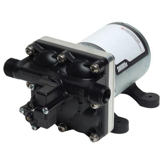 Shurflo SHR4008-171-E65 115 VAC 3.0 GPM 55 psi 0.5 in. NPSM Male Revolution Fresh Water Pump