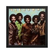 The Jackson signed "The Jacksons" album Framed Reprint