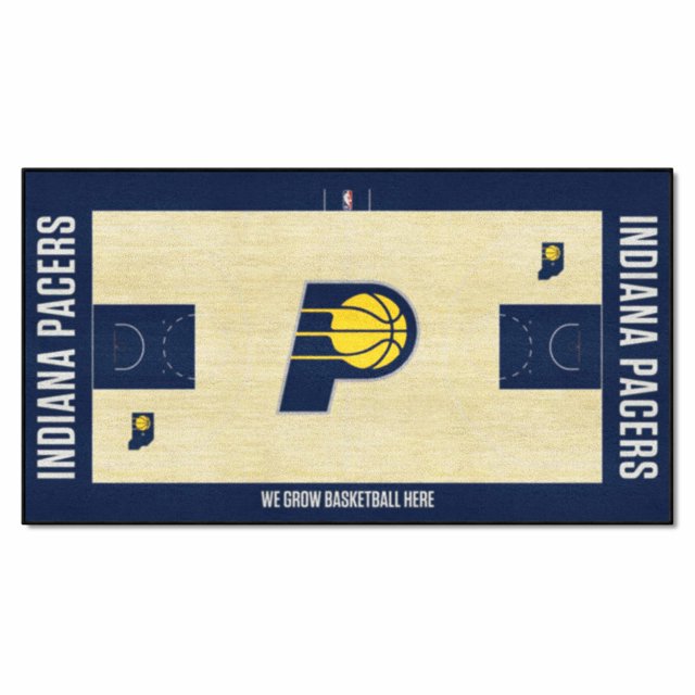 Sports Licensing Solutions, LLC 9280 NBA - Indiana Pacers Large Court Runner 29.5x54