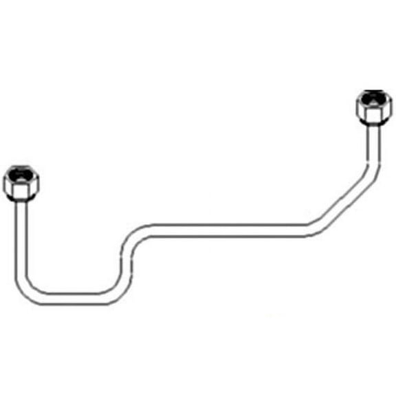 Fuel Injection Line - #2 fits Massey Ferguson 302 50A 50 3165 300 65 40B 255 304 30 165 732899M91
