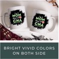 thumbnail image 4 of I'm a Mom Nurse and a CNA Nothing Scares Me - Nurse's Mother T-Shirt White Cup 11Oz Mug Mugs, 4 of 6