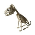 thumbnail image 4 of Figura de esqueleto de Halloween, escultura realista de animal, decoración creativa para el hogar. Gato, 4 of 9