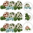 thumbnail image 2 of 9pcs Stuffed Toy Keychain Backpack Plush Pendants Plush Turtle Keychain Decors, 2 of 9