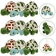 thumbnail image 5 of KAKOWELY 9 llaveros de peluche con forma de mochila, colgantes de peluche y decoración de llaveros de tortuga., 5 of 5