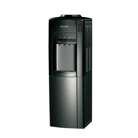 Frigidaire Gallery 4-in-1 Top Loading Hot and Cold Water Dispenser w\ Built-in Mini-Fridge FGWC0413, Slate