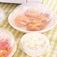 thumbnail image 4 of 3 uds cubierta contra salpicaduras de microondas para alimentos tapa de plástico transparente para microondas cubierta de plato de comida para servir tapa de microondas, 4 of 5