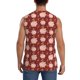 thumbnail image 4 of Fotbe Cute Pig with Coins Men's Camiseta sin Mangas Estampada para Hombres, Playera Casual para Gimnasio, Entrenamiento, Playa-XX-Large, 4 of 7