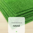 thumbnail image 4 of BallsFHK Artificial Grass Indoor Outdoor 0.5x0.5 FT, 0.8 Inch Realistic Synthetic Fake Grass, Artificial Grass Rug Dog Pet Mat, Carpet For Patio, 4 of 5