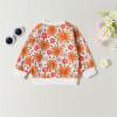 thumbnail image 3 of Godderr Baby Newborn Girl Spring Fall Clothes, Toddler Sweatsuit,Long Sleeve Sweatshirts Tops Pants Set 2 Piece, 3 of 5