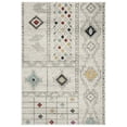 thumbnail image 3 of SAFAVIEH Adirondack Algernon Geometric Area Rug, Light Grey/Aqua, 6' x 9', 3 of 12