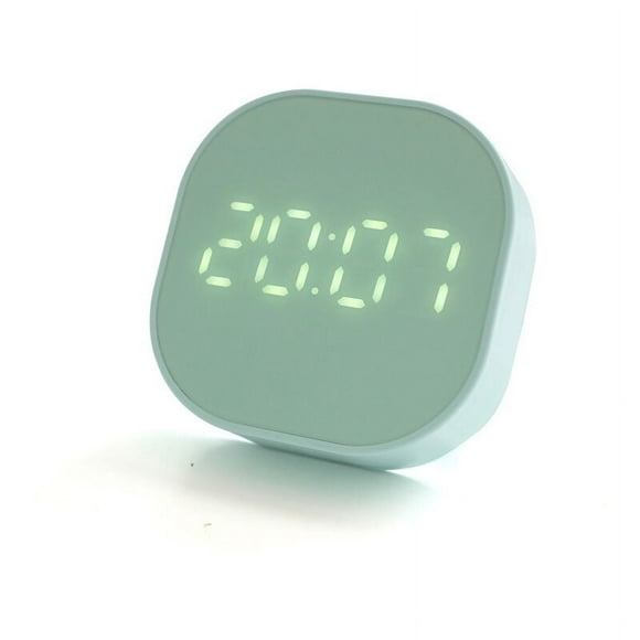 Electronic Desktop Digital Table Clocks, Luminous Mute LED Digital Clock With Countdown Reminder, Square Small Alarm Clock Featuring Sleek Modern Design, Magnetic Wall Clock With