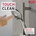 thumbnail image 5 of DELTA FAUCET 51361-SS Hand Shower 1.75 GPM w/Slide Bar 4S Handshower, Stainless, 5 of 5