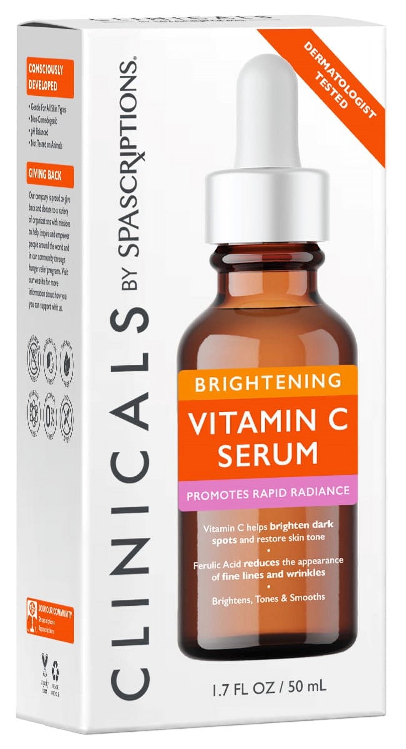 Clinicals - Vitamin C Serum - 1.7 oz - Walmart.com