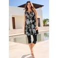 thumbnail image 4 of Roaman's Women's Plus Size Sleeveless Angelina Tunic, 4 of 4