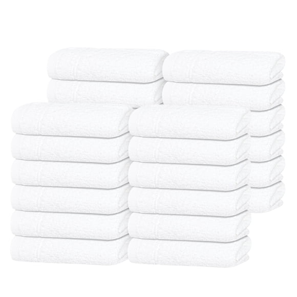 Paños de lavado Tens Towels 24 unidades 30 × 30 cm blanco