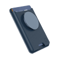 thumbnail image 5 of PopSockets Phone Wallet for MagSafe, Phone Card Holder with Grip, Navy Blue - Navy, 5 of 5