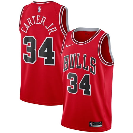 Chicago Bulls Red Jersey - Chicago Bulls Wendell Carter Jr. Nike Men's Swingman Team Jersey - Red