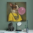 thumbnail image 4 of Cute Animals-Dog Blow Balloon Artworks Canvas Poster Room Aesthetic Wall Art Prints Home Modern Decor Gifts 24x24inch(60x60cm), 4 of 5