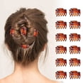 thumbnail image 2 of Extra Large Hair Clip Snap Toddler Girl Hair Clips Hair Clip S Hair Bows for Toddlers with Fine Thin Hair Rose Hair Clips for Sectioning 3CM Small Top Clip Clip Hair Accessories Headwear, 2 of 7