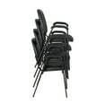 thumbnail image 4 of Regency Ace Vinyl Stack Chair (4 pack)- Black, 4 of 6