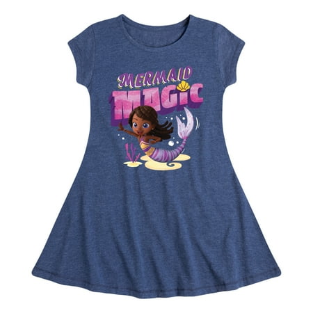 

Santiago of The Sea - Mermaid Magic - Toddler And Youth Girls Fit And Flare Dress