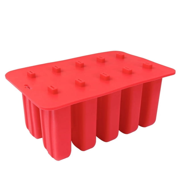 Mistaha 10 Even Ice Cream Ice Cream Mold Silicone Ice Tray Creative Popsicle Mold Ice
