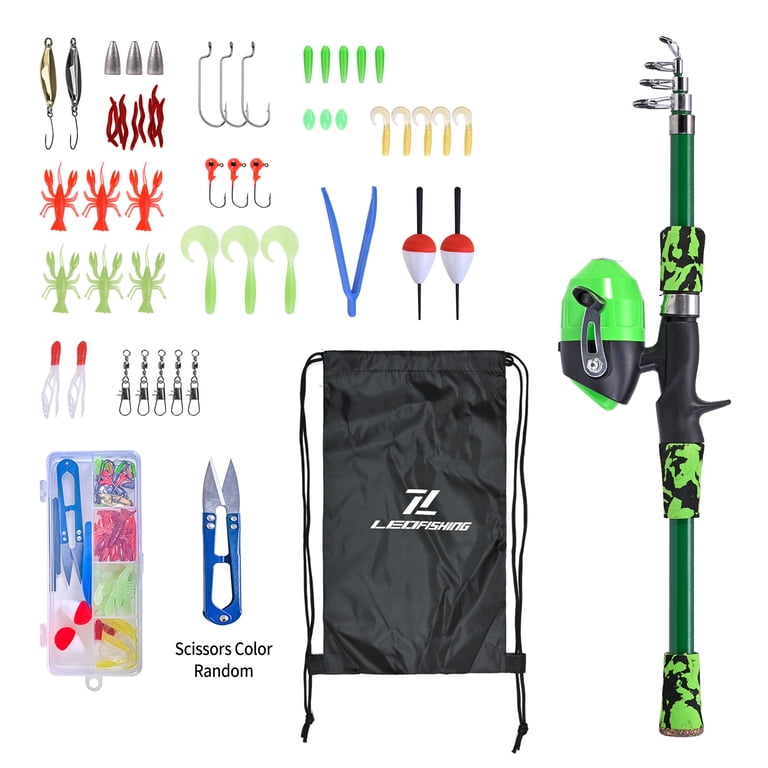 cheap tackle box walmart Fishing Single Tray Box- 55 Piece Tackle Gear Kit Includes Sinkers, Hooks Lures Bobbers Swivels and Fishing Line By Wakeman Outdoors Lime Green : Sports & Outdoors Style:CPCM86XHTJ - 8'6