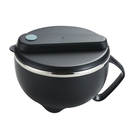 

MOKEJI Bowl Stainless Steel Noodle Rice Soup Bowl with Lid Handle Food Container Lunch Box