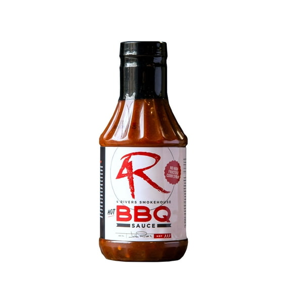 4 Rivers Hot BBQ Sauce - 16 fl oz