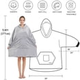 thumbnail image 4 of REDESS Wearable Blanket Hoodie, Oversized Blanket Hoodie Sweatshirt for Adults Women Men, 4 of 7