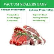 WVacFre 100Counts 10 x 13inch,Vacuum Cleners Seal Bags for Food Saver Storage,Seal a Meal Bags