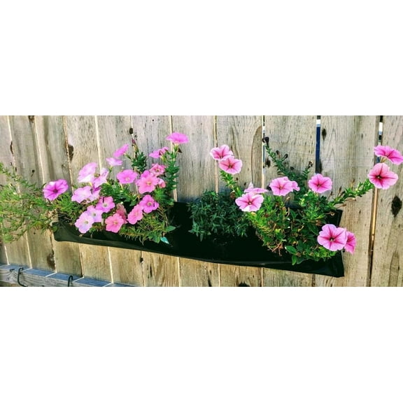 Delectable Garden Cloth 5 Pocket Waterproof Hanging Vertical Horizontal Indoor/Outdoor Wall Planter for Yard Garden Home Decor