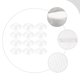 thumbnail image 5 of 12 piezas de filtros de máquina de ventilador de cocina piezas de campana extractora de tipo Universal (blanco) HOMEMAXS 14475394-MX, 5 of 6