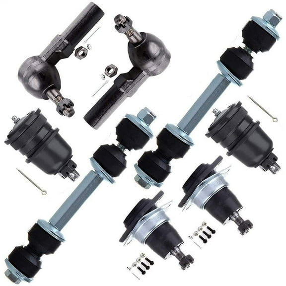 CCIYU Lower Ball Joints Outer Tie Rod Ends Front Sway Bar End Links Upper Ball Joints Compatible fit for 1993-2002 for Chevrolet Camaro 1993-2002 for Pontiac Firebird 8pcs Suspension Kit
