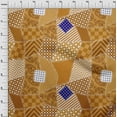 thumbnail image 4 of oneOone Cotton Poplin Orange Fabric Block Quilting Supplies Print Sewing Fabric By The Yard 56 Inch Wide, 4 of 6
