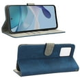 thumbnail image 6 of SaniMore for Motorola Moto G 5G 2024 Premium PU Leather Case, [RFID Blocking] Card Holder Magnetic Wallet Folio Cover for Moto G 5G with Practical Bracket + Detachable Wrist Strap, Blue, 6 of 8