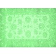 thumbnail image 1 of Ahgly Company Indoor Rectangle Oriental Emerald Green Traditional Area Rugs, 2' x 3', 1 of 4