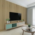 thumbnail image 7 of UMIGGEE Wood Slat Wallpaper Peel and Stick Brown Shiplap Wood Panel Grain Contact Paper Removable Self Adhesive Faux Wood Panel Wall Covering for Cabinets and Drawers 17.7 in x 118 in, 7 of 7