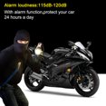 thumbnail image 3 of Motorcycle Theft Protection Motorcycle Alarm Security System 12V Car Keyring Bike Scooter Motor Alarm System Dual Remote Control, 3 of 5