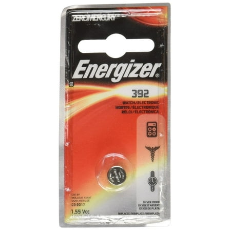 3 Pack Energizer 392 Button Cell Watch 1.55V Battery