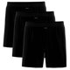 thumbnail image 1 of AMMANN Calzoncillos bóxer para hombre Pack de 3 - Basic Calzoncillos bóxer de punto de algodón, corte holgado, algodón Negro 4XL (XXXX-Large), 1 of 4