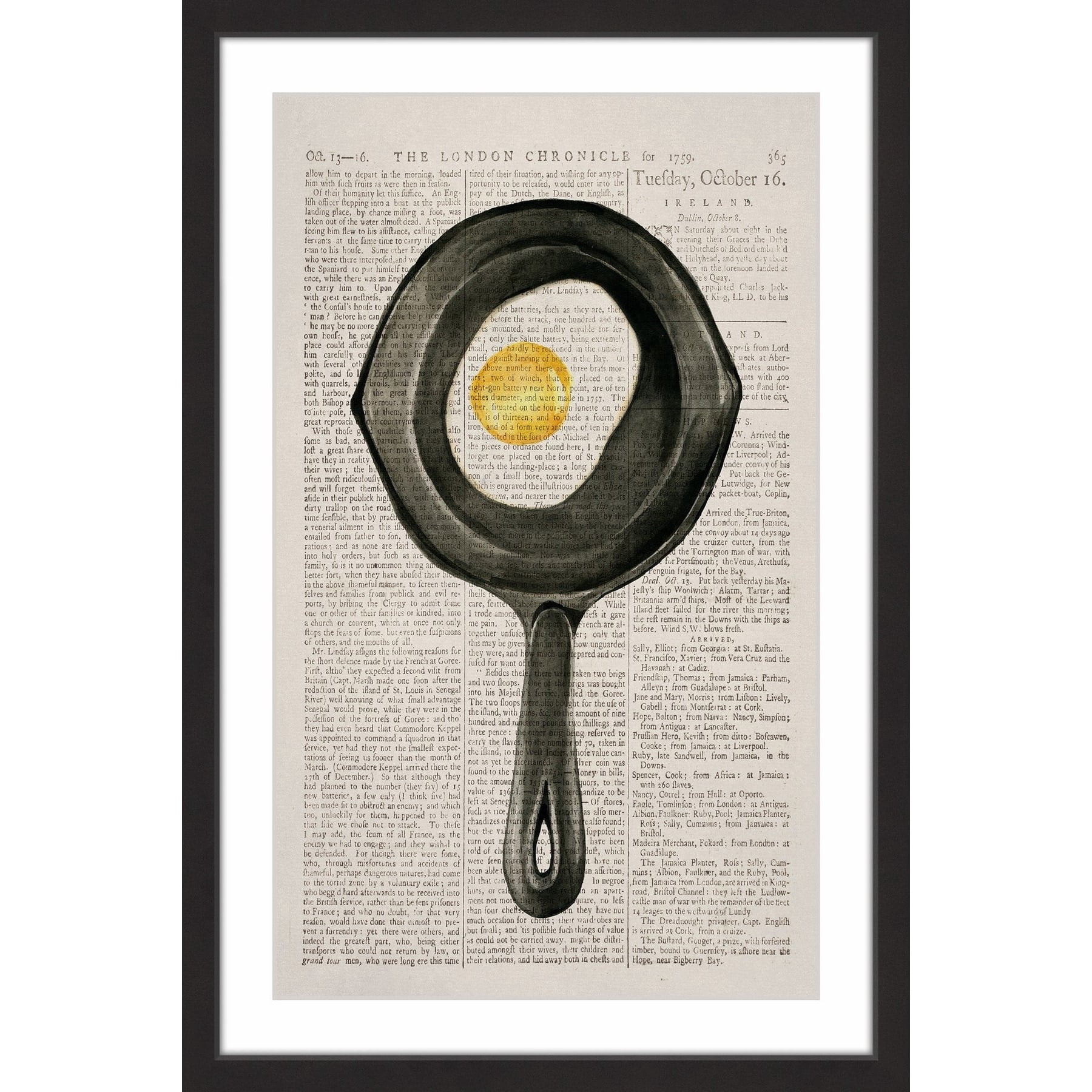 "Sunny Side Up" Framed Painting Print